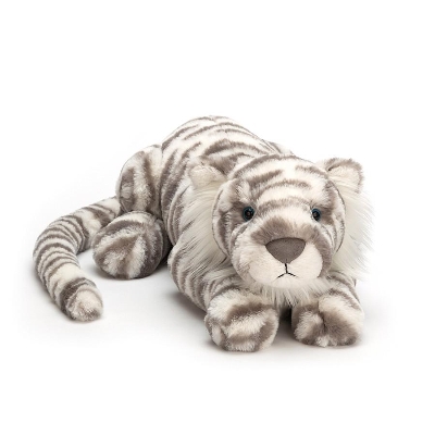 Jelly Cat Sacha Snow Tiger (large)