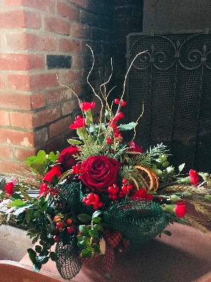 Christmas Country Basket