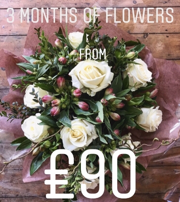 3 Month Subscription Flowers