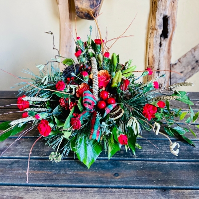 Christmas celebration Basket