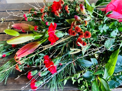 Florist choice Christmas Reds