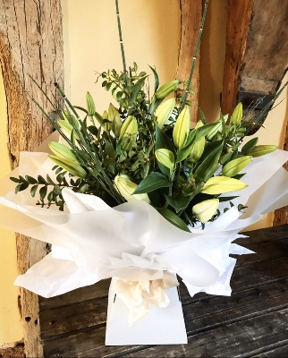 White Lily Bouquet