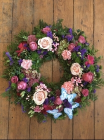 Butterfly Wreath