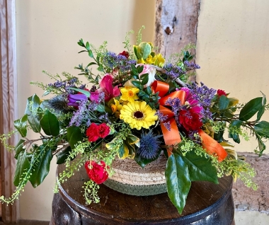 Harlequin Mothers day basket