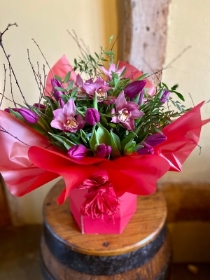 Tulip and orchid Bouquet