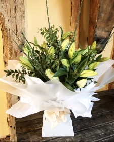 White Lily Bouquet